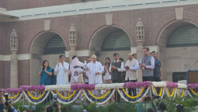 Photo of गृह मंत्री अमित शाह ने एकता दौड़ को दिखाई हरी झंडी