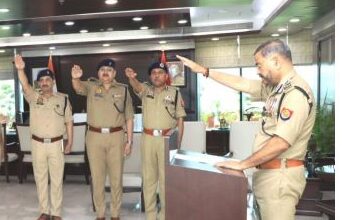 Photo of पुलिस मुख्यालय में राष्ट्रीय एकता दिवस पर ली गई शपथ 