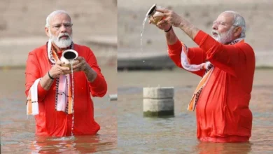 Photo of प्रधानमंत्री मोदी के स्वागत में विशेष गंगा आरती, गंगा सफाई कर दिया स्वच्छता का संदेश