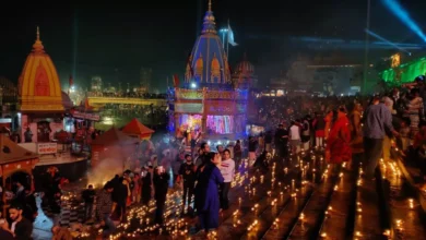 Photo of देव भूमि हरिद्वार में गुज्जु परिवार ने भूपतवाला के वीर धाम में देव दीपावली का आयोजन किया