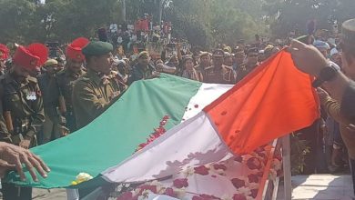 Photo of Last Journey : शहीद जवान की पार्थिव शरीर में उमड़ा जनसैलाब !